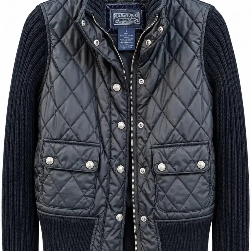 [BUNJANG] Polo Ralph Lauren Quilted Jacket Navy S / 폴로 랄프로렌 퀼팅 자켓 네이비 S