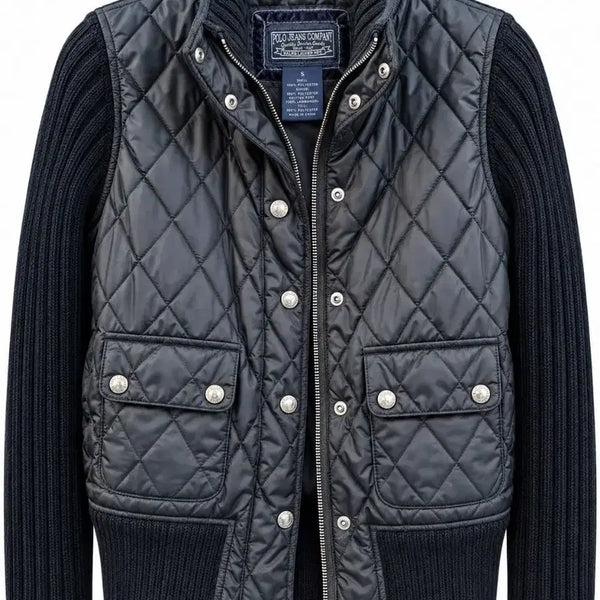 [BUNJANG] Polo Ralph Lauren Quilted Jacket Navy S / 폴로 랄프로렌 퀼팅 자켓 네이비 S