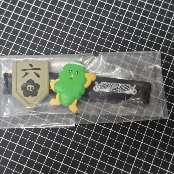 [BUNJANG] Bleach Byakuya "Seaweed Line" Book Band Keychain / [새상품] 블리치 뱌쿠야 미역대사 북밴드 키링 고전 피규어