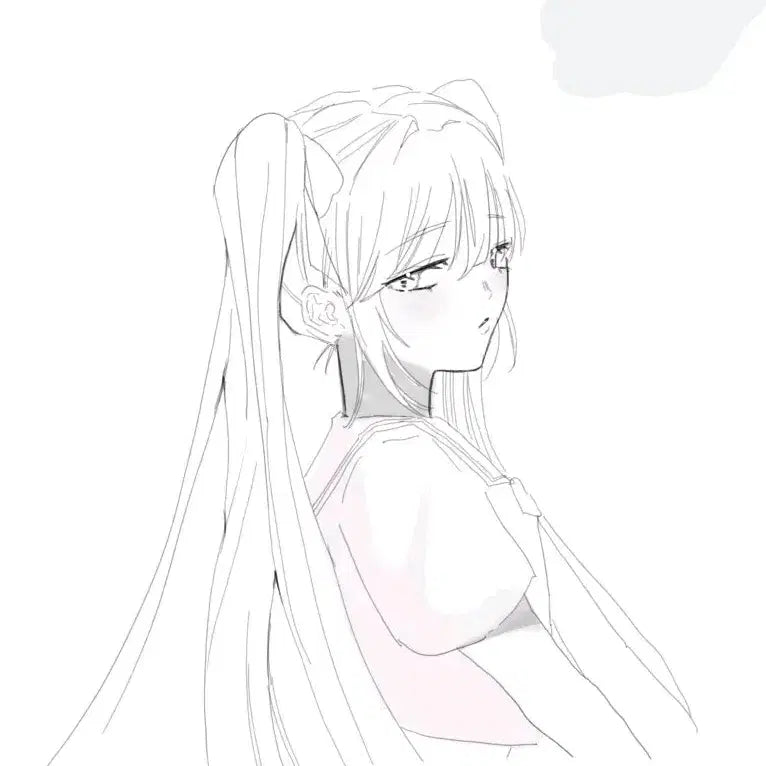 [BUNJANG] Character Bust Commission - Doodle Type (Female Character) / 낙서 타입 여캐 흉상 커미션 LD