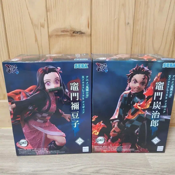[BUNJANG] Tanjiro & Nezuko Sega Figures Set / (판매)탄지로 네즈코 세트 세가피규어