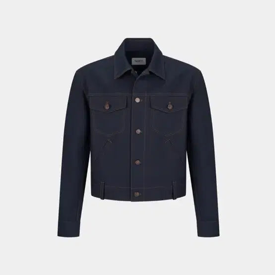 [BUNJANG] Noiseworker Worker Jacket Trucker L Navy / 노이스 워크자켓 트러커 L사이즈