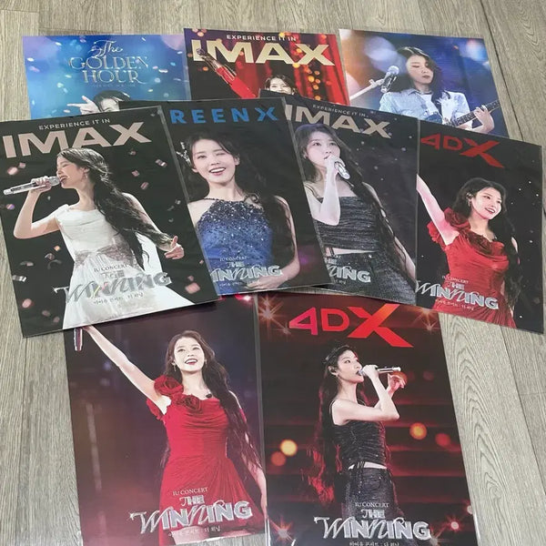 [BUNJANG] IU Concert THE WINNING Poster Set Bundle / [일괄] 아이유 콘서트 THE WINNING 포스터 세트