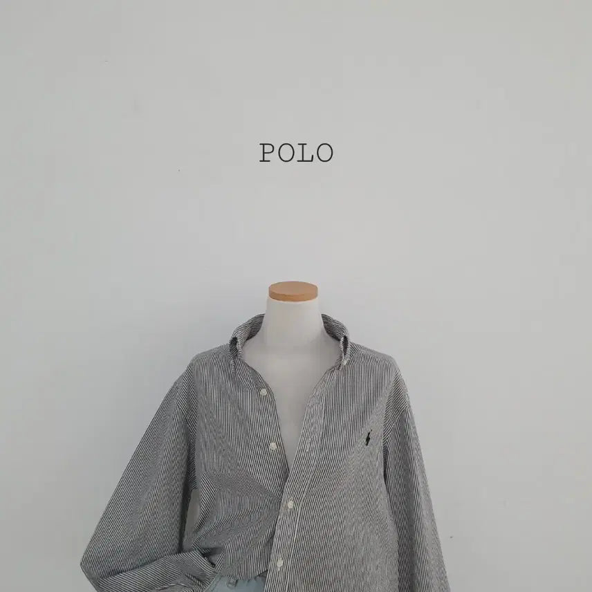 [BUNJANG] Polo Ralph Lauren Striped Shirt / No.26091706 폴로 랄프로렌 스트라이프 셔츠