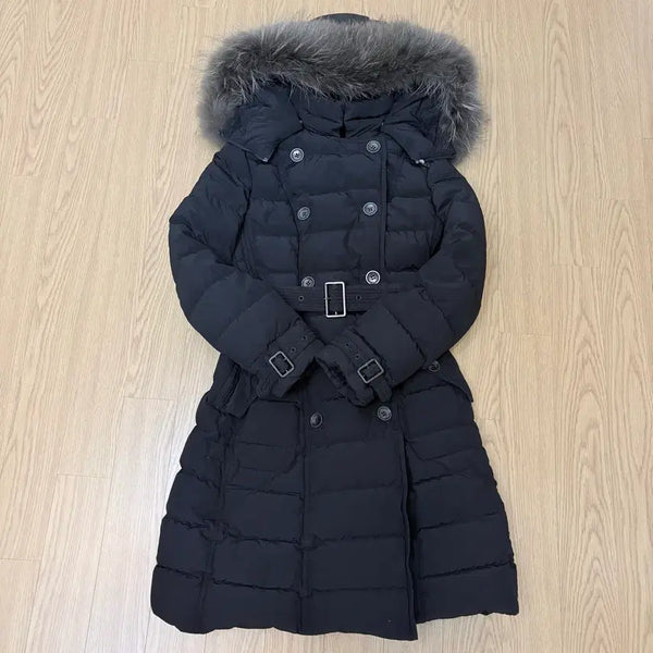 [BUNJANG] VOV Goose Down Long Padding Black Size 55 / 여성 명품 패딩 보브 구스 롱패딩