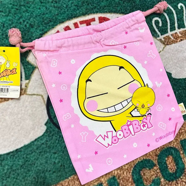 [BUNJANG] Retro Stationery Woobi Boy Medium Pouch / 고전문구 우비소년 중형 파우치
