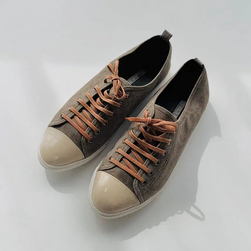 [BUNJANG] TIME Suede Sneakers / 타임 TIME 스웨이드 스니커즈
