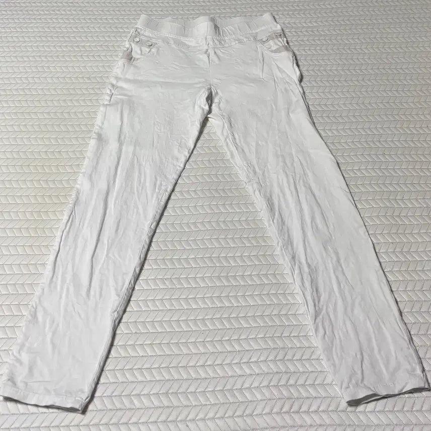 [BUNJANG] White Cotton Pants / 화이트 팬츠 미사용제품