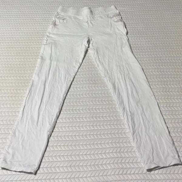 [BUNJANG] White Cotton Pants / 화이트 팬츠 미사용제품