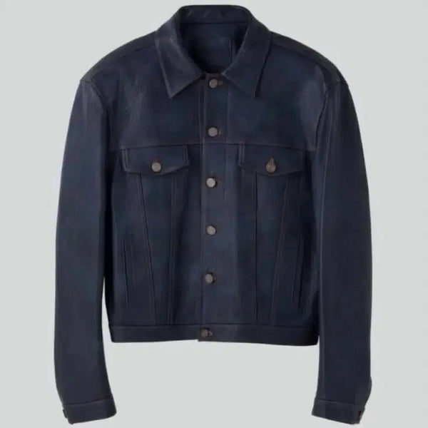 [BUNJANG] Recto Effect Denim Leather S / 구매) 렉토 이펙트 데님 레더 S