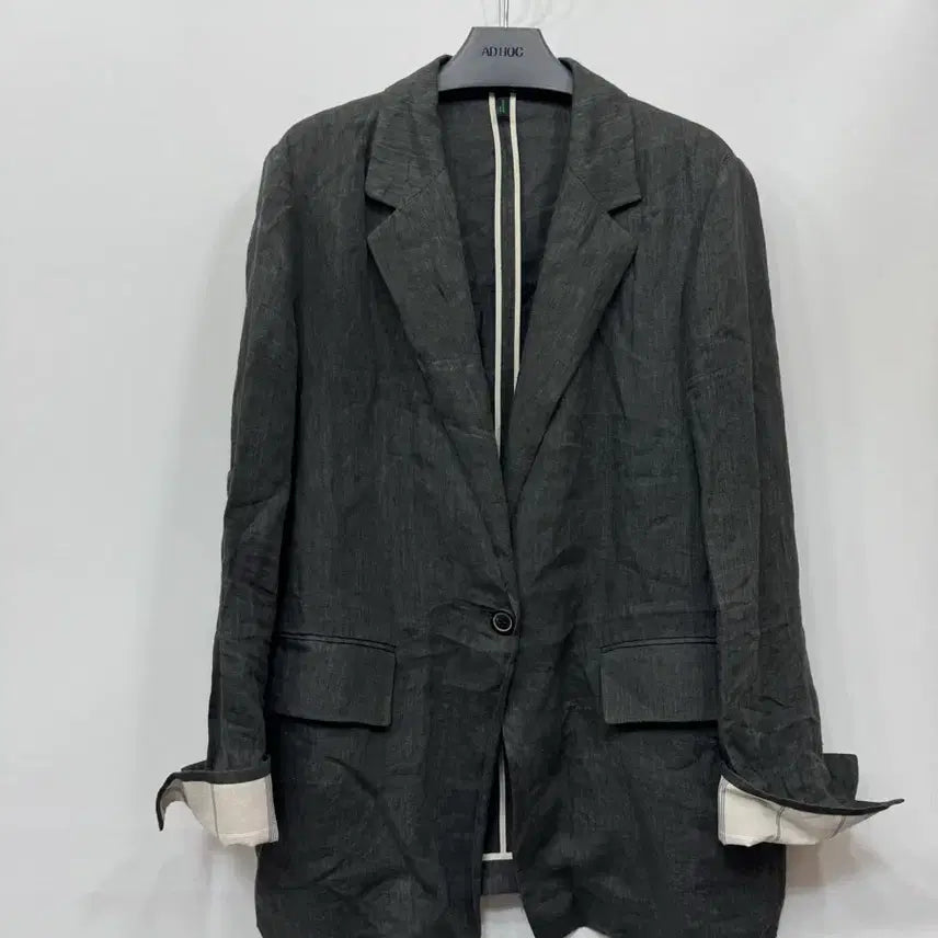 [BUNJANG] Benetton Linen Jacket / 42) 베네통 린넨 자켓