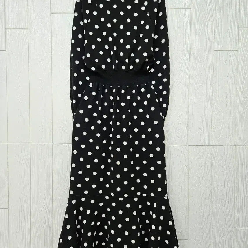 [BUNJANG] Dot Mermaid Long Dress / 도트머메이드롱원피스