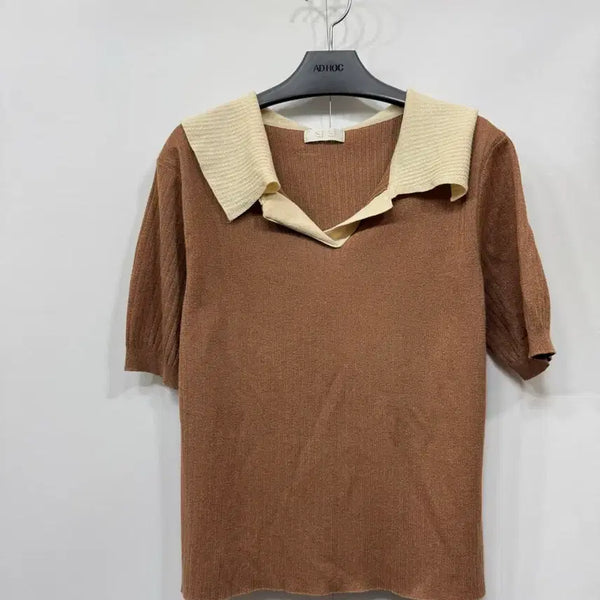 [BUNJANG] SJSJ Short Sleeve Knit / F) SJSJ 반팔 니트