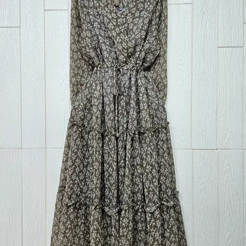 [BUNJANG] Terrace String Chiffon Dress / 테라스스트링쉬폰원피스