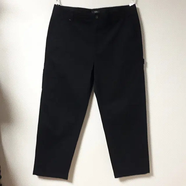 [BUNJANG] TOPTEN Black Loose Fit Work Pants / 38/탑텐 블랙 루즈핏 워크팬츠/38-314