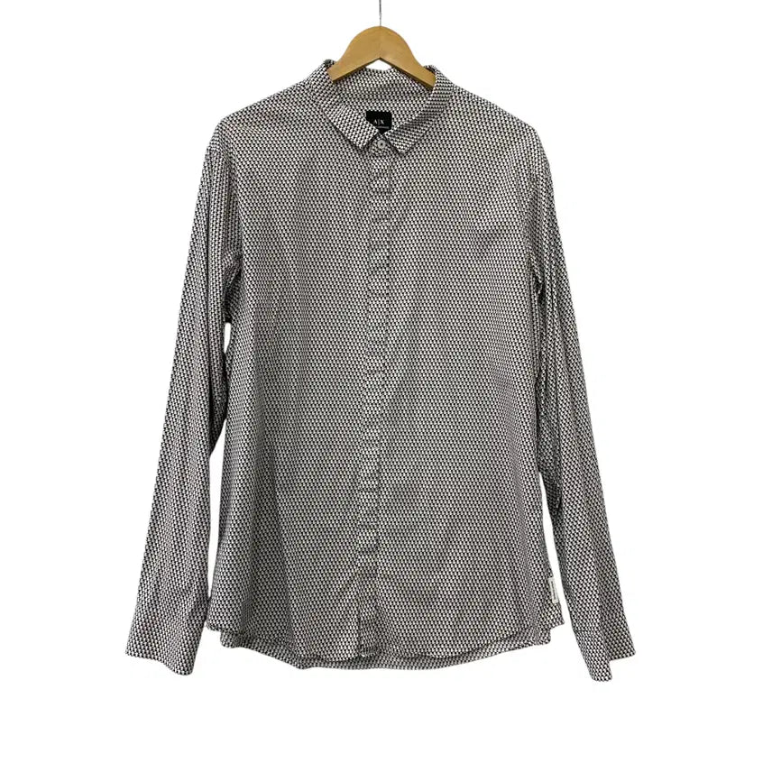 [BUNJANG] Armani Exchange Patterned Long Sleeve Shirt XXL / A969. 아르마니 익스체인지 패턴 긴팔셔츠(XXL)