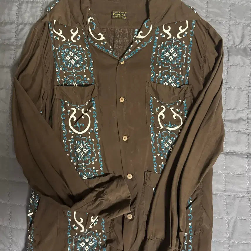 [BUNJANG] Kapital Silk Rayon Shirt / 4)캐피탈 실크 레이온 셔츠