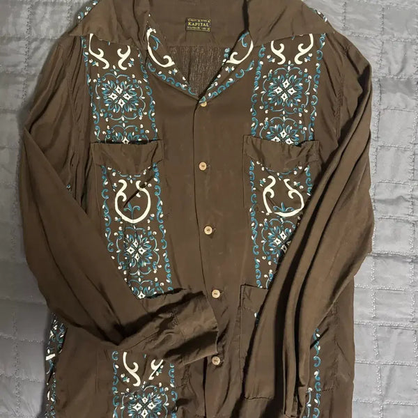 [BUNJANG] Kapital Silk Rayon Shirt / 4)캐피탈 실크 레이온 셔츠