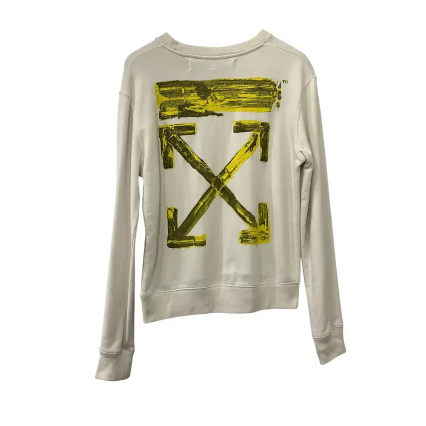 [BUNJANG] Off-White Big Logo Sweatshirt (S) / A973. 오프화이트 빅로고 맨투맨(S)