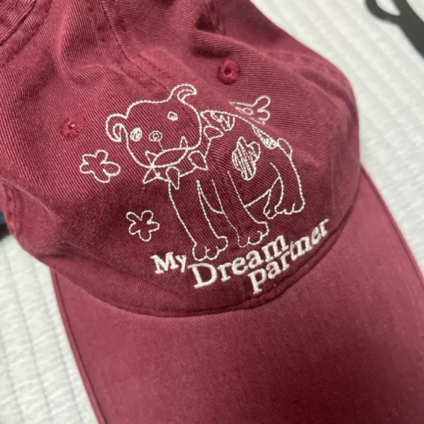 [BUNJANG] Xtongs Burgundy Ball Cap / 엑스통즈 버건디 볼캡