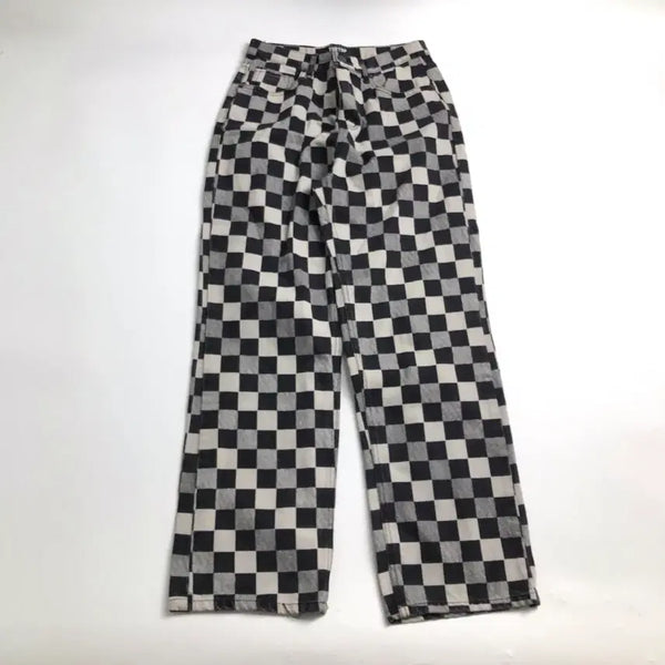 [BUNJANG] THETOP Patterned Denim Pants / THETOP 패턴 데님팬츠
