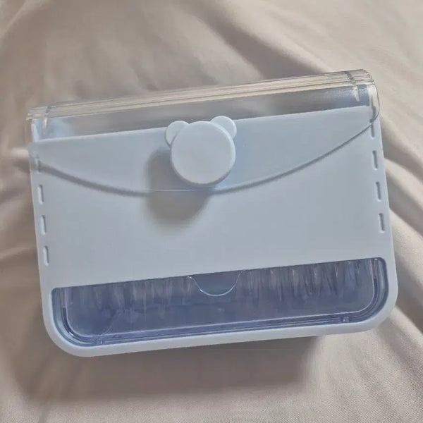 [BUNJANG] Sky Blue Tint Case with Bear Lock / 틴트 케이스