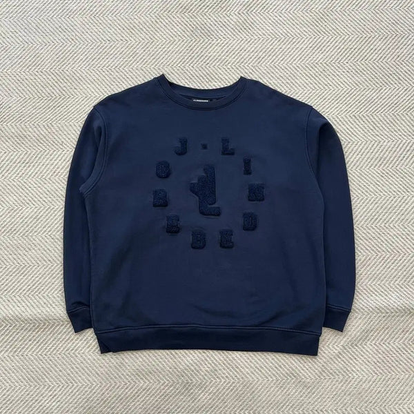 [BUNJANG] J.LINDEBERG Logo Sweatshirt / 제이린드버그 로고 맨투맨 r4653