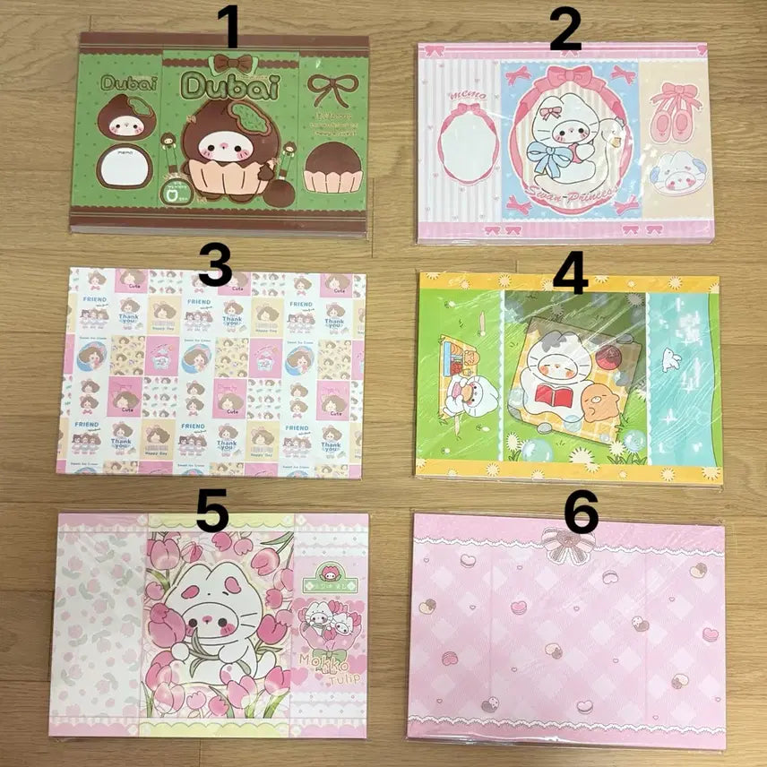 [BUNJANG] Mokko Vivi B5 Wrapping Paper Set / |B5 랩핑지| 포용 포용계 포장용품 다꾸 랩핑지 랩지 개별판매 모꼬 비비님 b5 사이즈