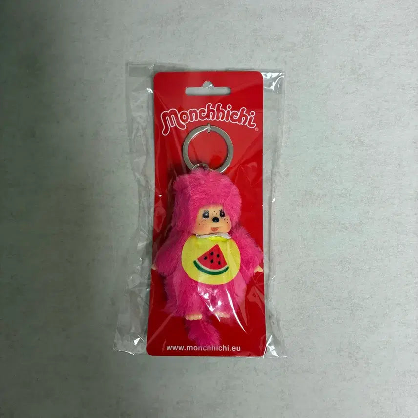 [BUNJANG] Monchhichi Fruit Watermelon Mini Keyring / 몬치치 과일 후르츠 수박 미니키링