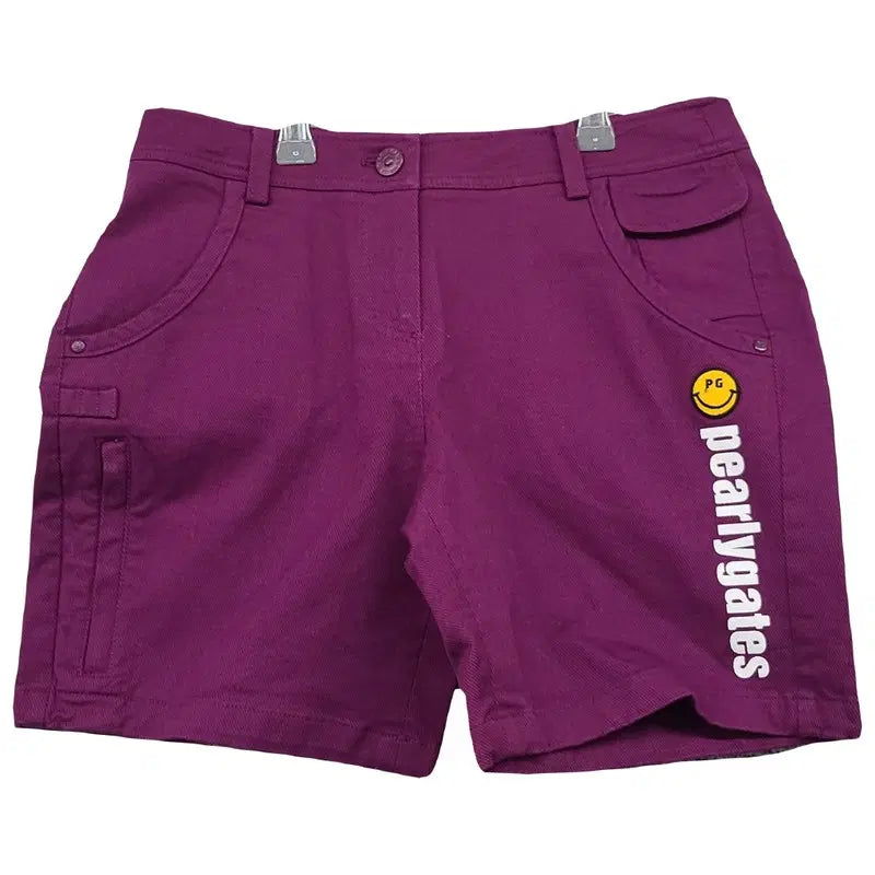 [BUNJANG] PEARLY GATES Wine Shorts / 파리게이츠 와인 반바지 1