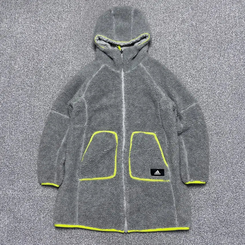 [BUNJANG] Adidas Boa Fleece Reversible Jacket / S 아디다스 보아 플리스 리버시블 자켓 0917