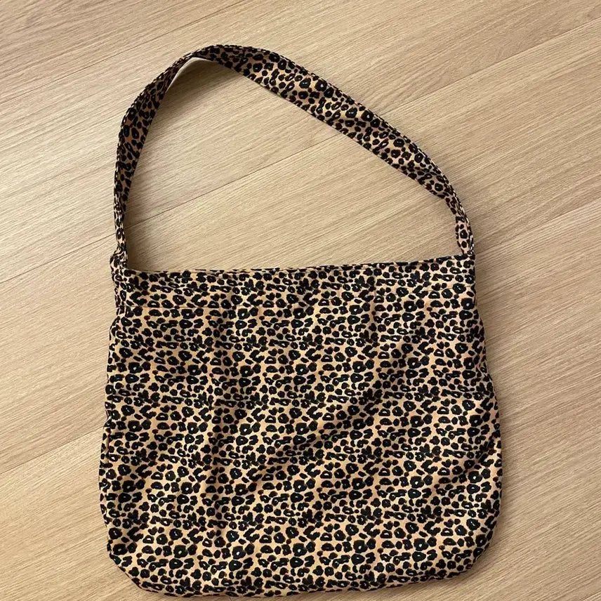 [BUNJANG] Leopard Print Eco Bag / 레오파드 에코백