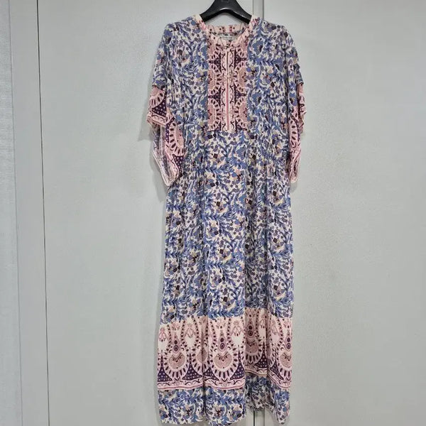 [BUNJANG] Thursday Island Patterned Long Dress / 써스데이아일랜드 원피스