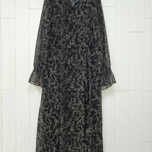 [BUNJANG] Circle Chiffon Dress / 써클쉬폰 원피스