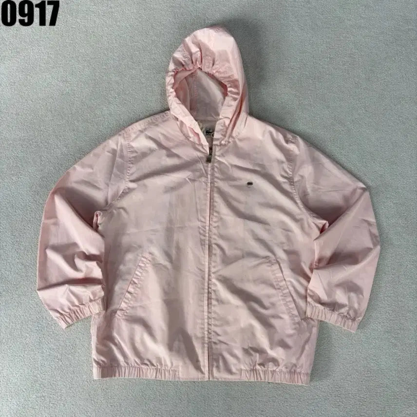[BUNJANG] Lacoste Windbreaker Pink Size 100 / 라코스테 바람막이 핑크 100