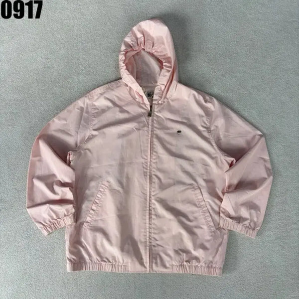 [BUNJANG] Lacoste Windbreaker Pink Size 100 / 라코스테 바람막이 핑크 100