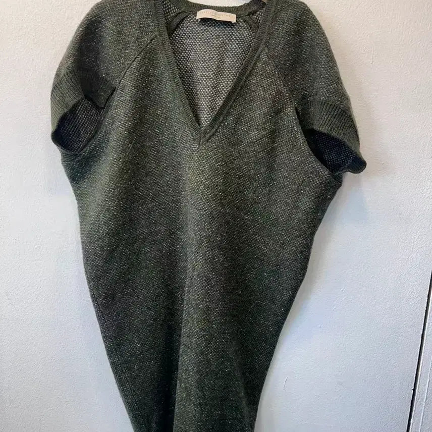 [BUNJANG] Stella McCartney V-Neck Knit Dress / 스텔라 맥카트니 V넥 니트 원피스  (55~66)