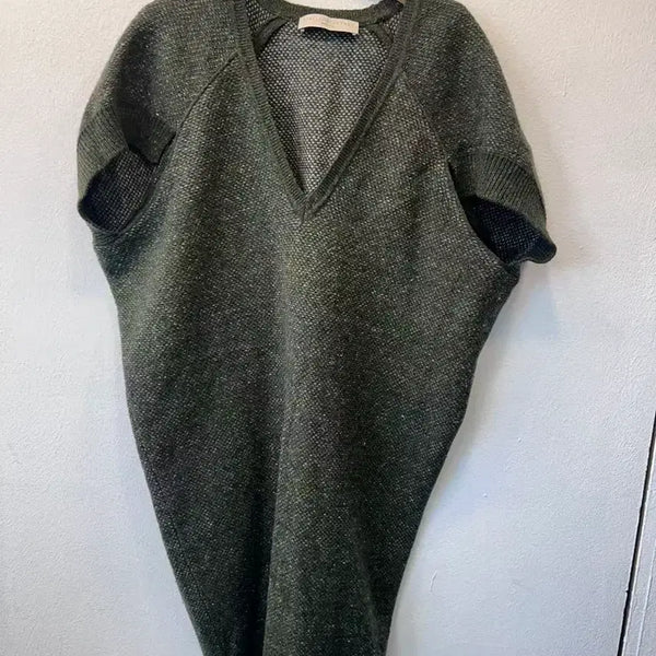 [BUNJANG] Stella McCartney V-Neck Knit Dress / 스텔라 맥카트니 V넥 니트 원피스  (55~66)