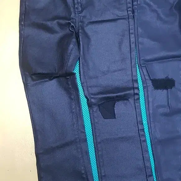 [BUNJANG] DEEP Black Coated Jeans S Size / 코팅진 청바지s2장