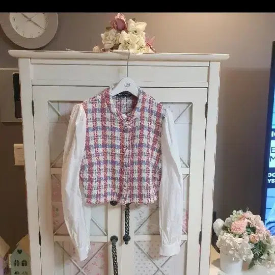 [BUNJANG] Zara Tweed Blouse Size S-M / 자라 블라우스55-정66