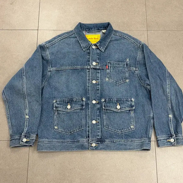 [BUNJANG] Levi's Redline Trucker Jacket M / [M]리바이스 RED라인 트러커 자켓