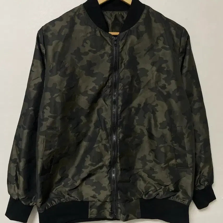 [BUNJANG] 100 Cotton Military Blouson Jacket / 100 카모 밀리터리 블루종 자켓
