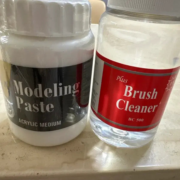 [BUNJANG] Modeling Paste & Brush Cleaner Set / 모델링페이스트외