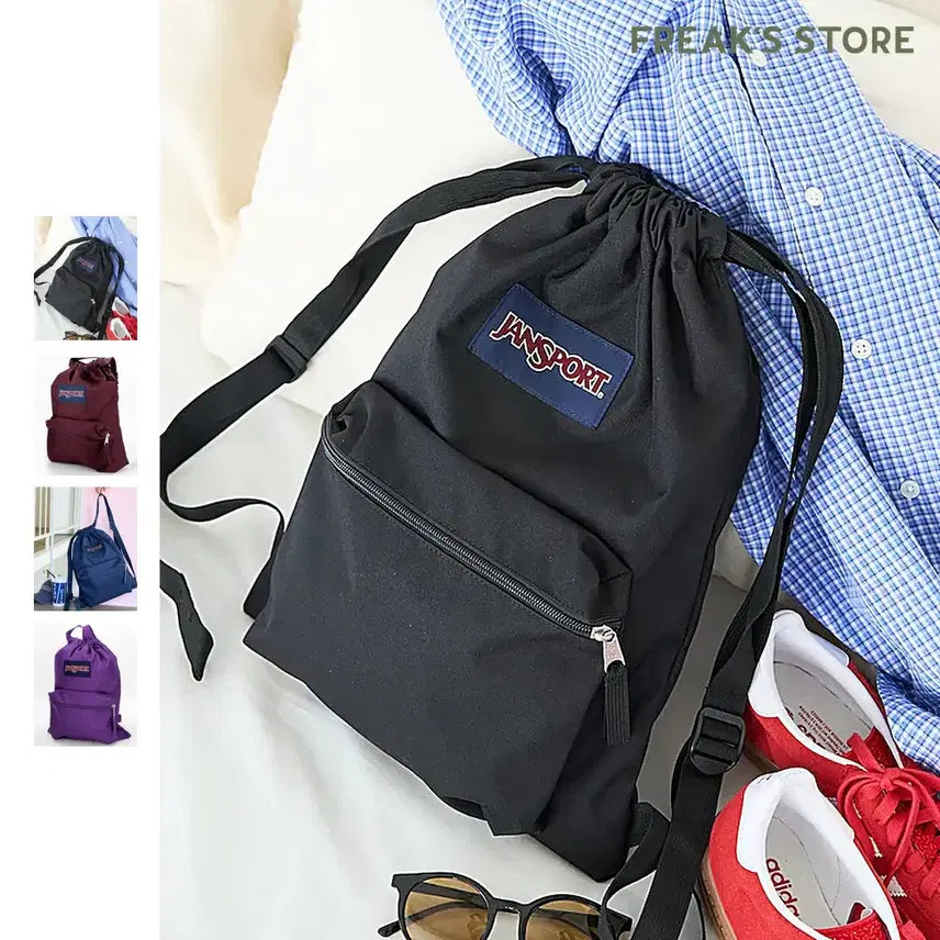 [BUNJANG] JanSport Drawstring Backpack / 잔스포츠 드로스트링 백팩