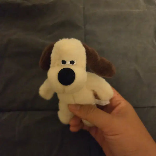 [BUNJANG] Wallace & Gromit Plush Keychain / 월레스와그로밋  키링