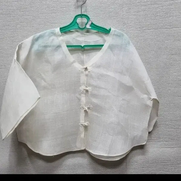 [BUNJANG] Summer Linen Blouse XL / x291 모시 블라우스