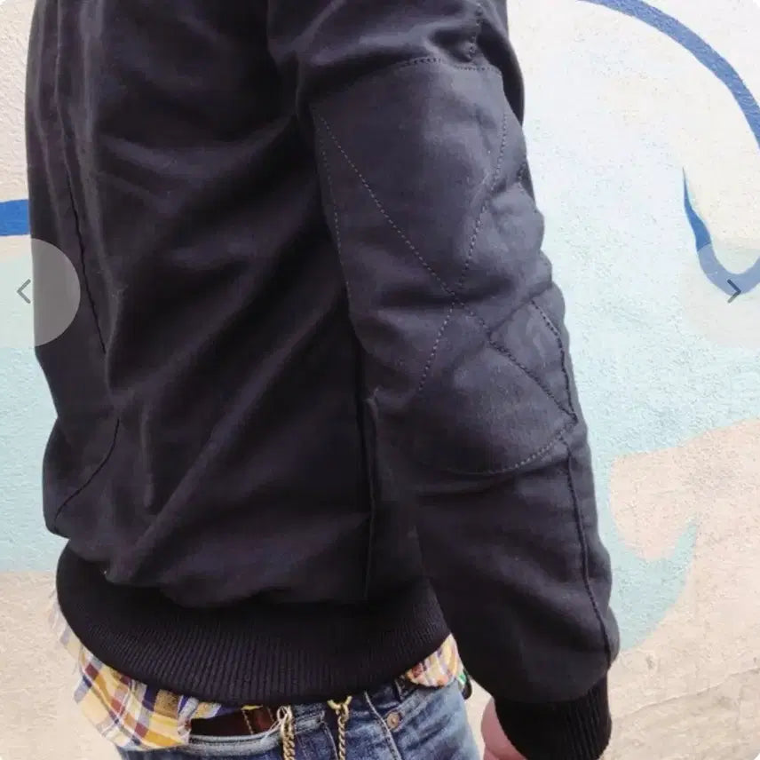 [BUNJANG] Rogue Territory Flight Jacket MA-1 Black / 로그테리토리 플라이트자켓 ma-1 블랙