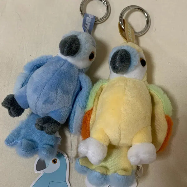 [BUNJANG] Parrot Plush Keychain Set / 앵무새 인형키링(세트)