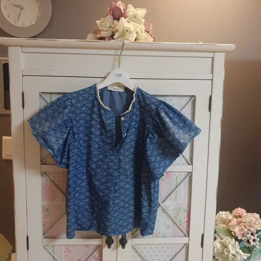 [BUNJANG] Frill Blouse / 프릴 블라우스/55-정66