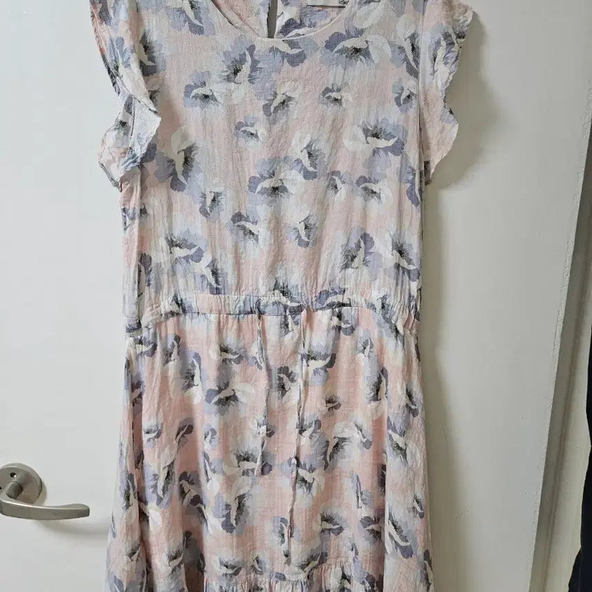 [BUNJANG] LeShop Flower Pattern Long Dress One Size / 르샵 플라워 패턴 원피스 F